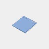 Herinnering Sticky Note met regenbogen (Schuin)