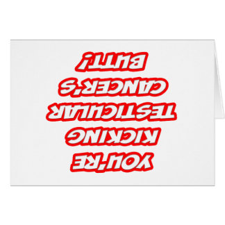 Herinnering... Testiculaire kankerkont schoppen