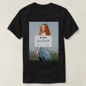 Herinnering U bent geen 20 YO RedHead dus ga terug T-shirt (Design voorkant)