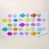 Herinnering van de Vakantie van het Strand van het Strandlaken (Voorkant)