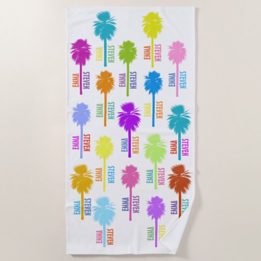 Herinnering van de Vakantie van het Strand van het Strandlaken (Voorkant)