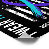 Herinnering van mijn neefje: preventie van zelfmoo poster (Hoek)