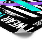 Herinnering van mijn neefje: preventie van zelfmoo poster (Hoek)