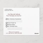 Herinnering voor aanwijzing diergeneesmiddelen voo briefkaart (Achterkant)