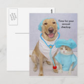 Herinnering voor afhandeling van object briefkaart (Voorkant / Achterkant)