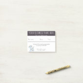 Herinnering voor afspraak Hond voor het verzorgen  Post-it® Notes (Op bureau)