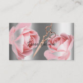 Herinnering voor afspraak met kapper Black Marble Visitekaartje (Voorkant)