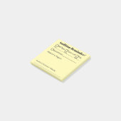 Herinnering voor auditie! post-it® notes (Schuin)