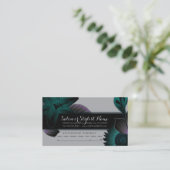 Herinnering voor benoeming bloemen afsprakenkaartje (Staand voorkant)