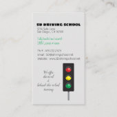 Herinnering voor benoeming | Rijschool Visitekaartje (Voorkant)