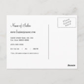 Herinnering voor benoeming Samba Red Houndstooth Briefkaart (Achterkant)