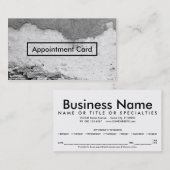 herinnering voor benoeming stadsmuur afsprakenkaartje (Voorkant / Achterkant)