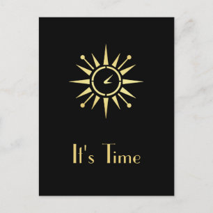 Herinnering voor benoeming van Elegant Black en Go Briefkaart