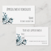 Herinnering voor benoeming visitekaartje (Voorkant / Achterkant)