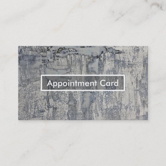 herinnering voor benoeming voor crisishaard textuu afsprakenkaartje (Voorkant)