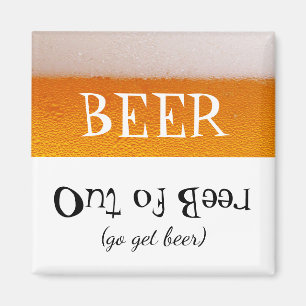 Herinnering voor bier magneet