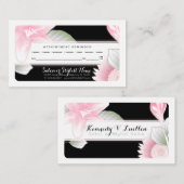  herinnering voor bloemenafspraak afsprakenkaartje (Voorkant / Achterkant)