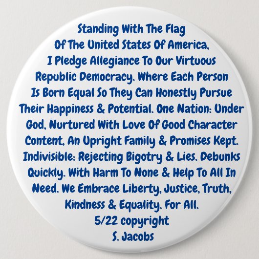 Herinnering voor Button om onze opgewaardeerde waa (Voorkant)