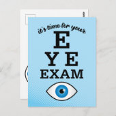 Herinnering voor de aanwijzing van optometrie Ooge Briefkaart (Voorkant / Achterkant)