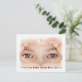 Herinnering voor de aanwijzing van optometrie Ooge Briefkaart (Staand voorkant)