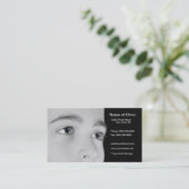 Herinnering voor de benoeming van de optische stof afsprakenkaartje (Staand voorkant)