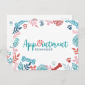 Herinnering voor de benoeming van het patroonpatro briefkaart (Voorkant / Achterkant)