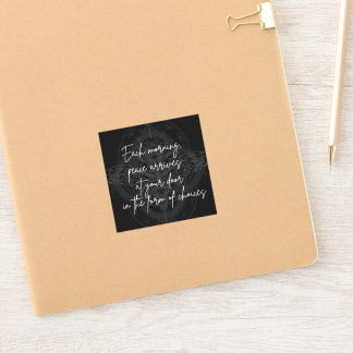 Herinnering voor de vorm van keuzes sticker