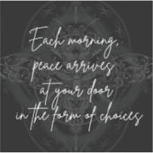 Herinnering voor de vorm van keuzes sticker (Voorkant)