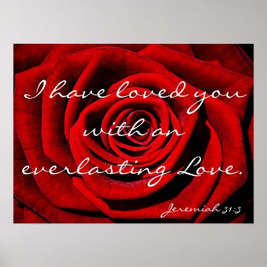 Herinnering voor duurzame liefde poster (Voorkant)