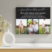 Herinnering voor foto-inkuilbot uit deze wereld canvas afdruk