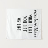 Herinnering voor hulp van Lift Wandkleed (Voorkant (horizontaal))