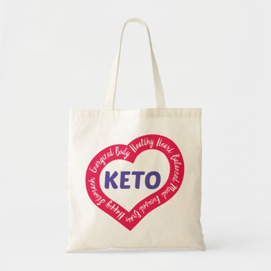 Herinnering voor Keto-voordelen Tote Bag (Voorkant)