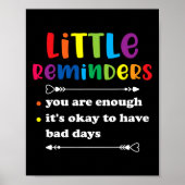 Herinnering voor mentale gezondheidsadviseur poster (Voorkant)