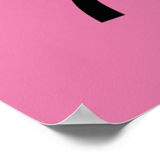 Herinnering voor Quadratische formule Poster (Hoek)