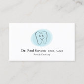 Herinnering voor tandartsafspraak afsprakenkaartje (Voorkant)