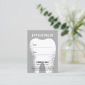 Herinnering voor tandartspraktijken afsprakenkaartje (Staand voorkant)