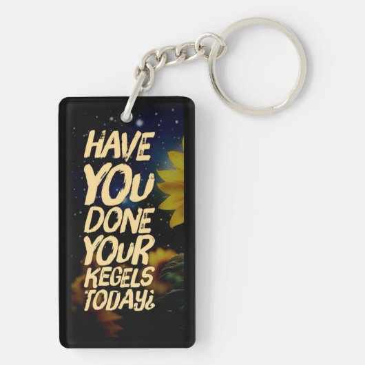 Herinnering voor u Acryl Sleutelhanger (achterkant)