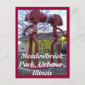 Herinnering voor Urbana IL Briefkaart (Voorkant)