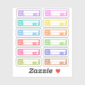 Herinnering voor verschuldigde betaling labels Bud (Vel)