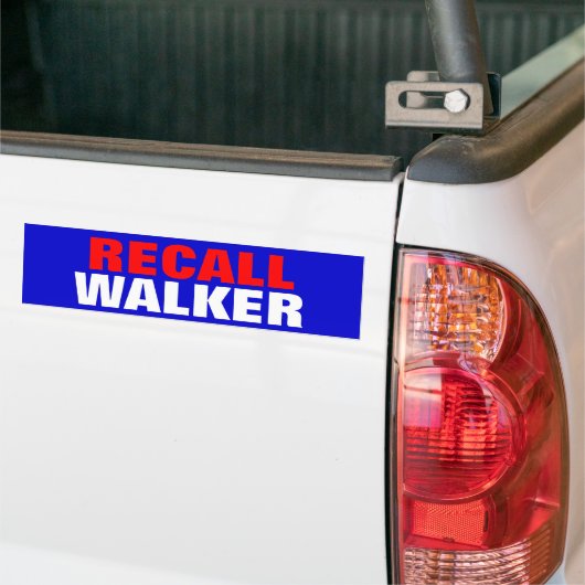 HERINNERING WALKER BUMPERSTICKER (Op Truck)