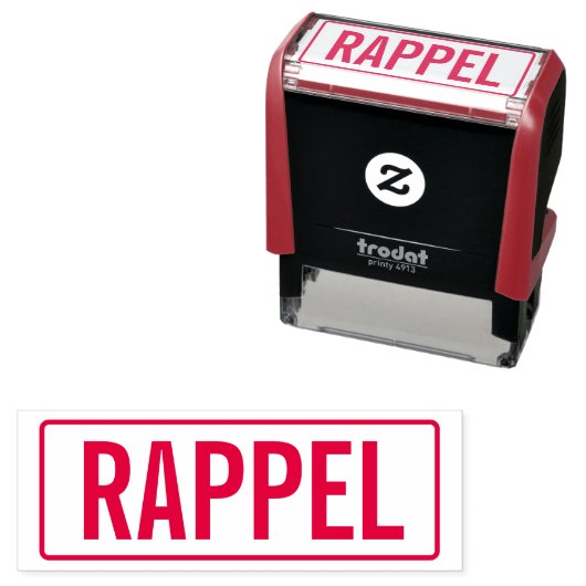 HERINNERING ZELFINKTENDE STEMPEL (In situ)