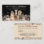 Herinnering zwarte bijtende bijstelfunctie bijstel visitekaartje (Voorkant / Achterkant)