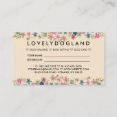 Herinnering zwarte bijtende bijstelfunctie bijstel visitekaartje (Achterkant)