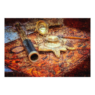 herinneringen aan afgelegen zwervingen foto afdruk