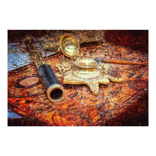 herinneringen aan afgelegen zwervingen foto afdruk (Voorkant)