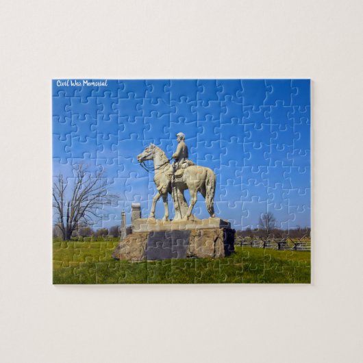 Herinneringen aan de Amerikaanse Burgeroorlog Legpuzzel (Horizontaal)