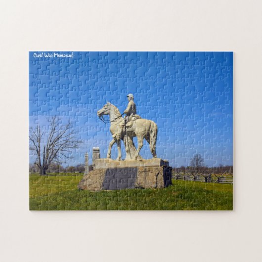 Herinneringen aan de Amerikaanse Burgeroorlog Legpuzzel (Horizontaal)