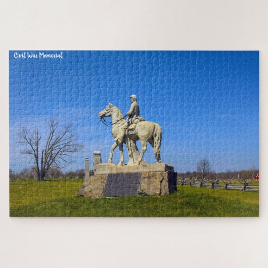 Herinneringen aan de Amerikaanse Burgeroorlog Legpuzzel (Horizontaal)