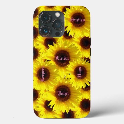 herinneringen aan de maaltijd - zonnebloem Case-Mate iPhone case (Achterkant)