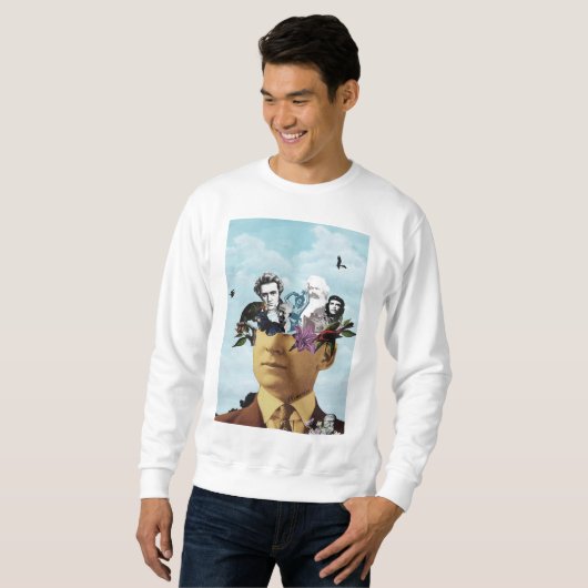 Herinneringen aan de mensheid trui (Voorkant volledig)